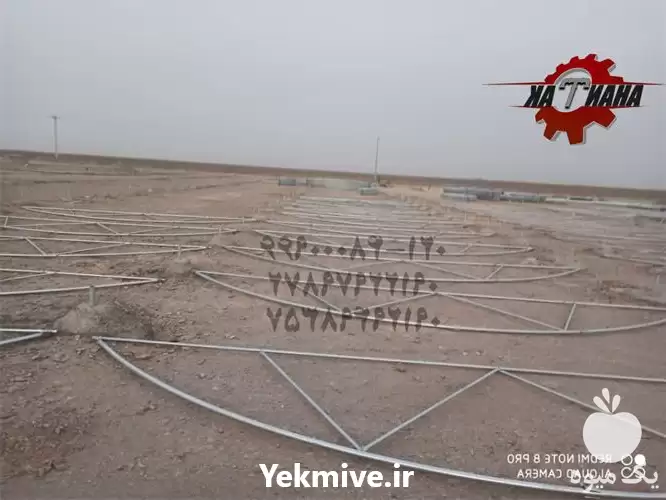 گلخانه سازی با متد روز دنیا در زاهدان در گروه سازنده در یکمیوه -عکس1