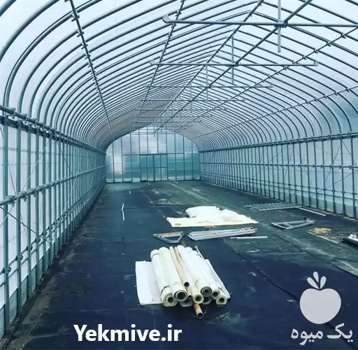 فروش ساخت صفر تا صد گلخانه در گروه خرید و فروش سوله و سازه گلخانه در یکمیوه -عکس1