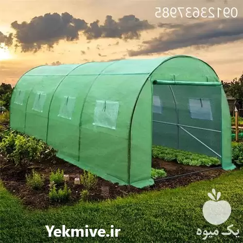 اجرای گلخانه صنعتی برزنتی در کرج در گروه سازنده در یکمیوه -عکس1