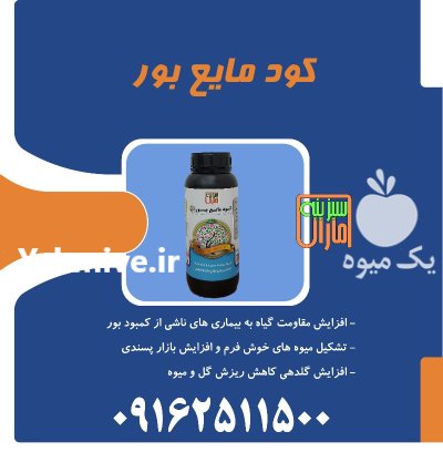 فروش کود مایع بور سبزینه مارال در گروه خرید و فروش کود مایع در یکمیوه -عکس1