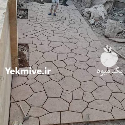 اجرای سنگ لاشه فروش سنگ لاشه در بومهن در گروه سازنده در یکمیوه -عکس1