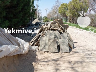 قیمت اجرای سنگ لاشه فروش سنگ در گروه سازنده در یکمیوه -عکس3