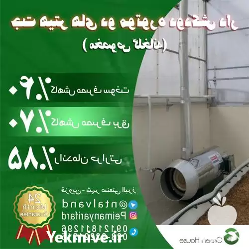 قیمت خرید ویژه جت هیتر موشکی در گروه خرید و فروش بخاری و هیتر گلخانه در یکمیوه -عکس1