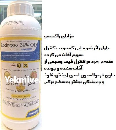 سم حشره کش راکیپسو دی سم در اهواز در گروه خرید و فروش انواع سم در یکمیوه -عکس1