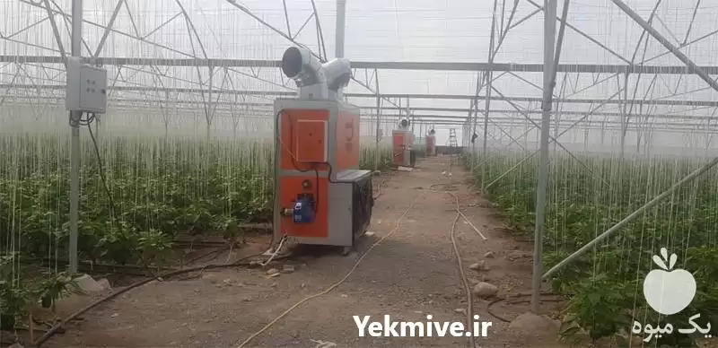 قیمت خرید بخاری آویزی گلخانه گرماتاب در گروه خرید و فروش بخاری و هیتر گلخانه در یکمیوه -عکس1