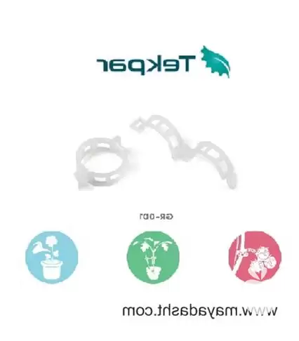 قیمت خرید بست پلاستیکی بوته در قزوین در گروه خرید و فروش تجهیزات گلخانه در یکمیوه -عکس1