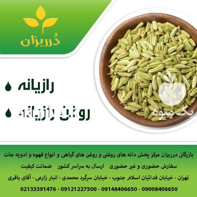 فروش روغن رازیانه کلدپرس فروش روغن در ری  در گروه خرید و فروش انواع روغن در یکمیوه -عکس1