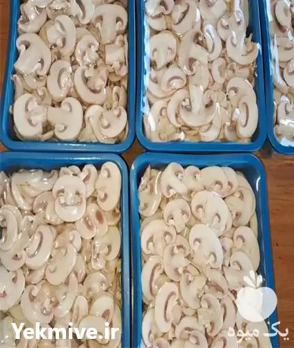 قیمت خرید قارچ دکمه ای اسلایس در تهران در گروه خرید و فروش قارچ در یکمیوه -عکس1