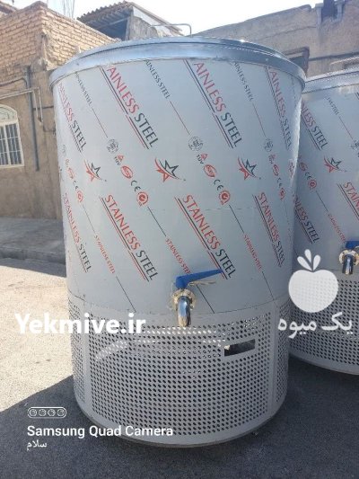 شیر سردکن پاتیل پخت شیر پروسس تانک شیر جوش در گروه تجهیزات دامداری در یکمیوه -عکس2