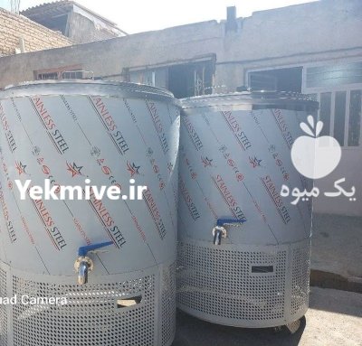 شیرسردکن پاتیل پخت شیر پروسس تانک شیرجوش در گروه تجهیزات دامداری در یکمیوه -عکس1