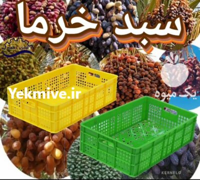 قیمت خرید سبد خرمایی در جیرفت در کرمان  در گروه خرید و فروش انواع سبد در یکمیوه -عکس1