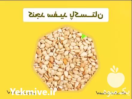 فروش عمده کنجد ارده سودان در قم در گروه خرید و فروش دانه های روغنی در یکمیوه -عکس1