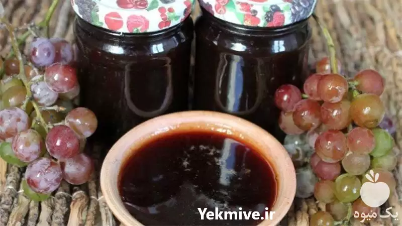 تولید فروش شیره انگور ارگانیک قیمت در اردبیل در گروه عسل شیره و فرآورده ی مربا در یکمیوه -عکس1