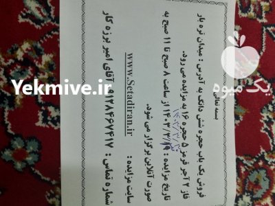 فروش شش دانگ حجره میدان تره در گروه حجره در میدان تره بار در یکمیوه -عکس2