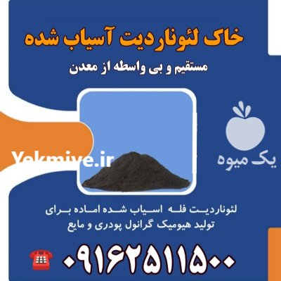 فروش لئوناردیت فله آسیاب شده در گروه انواع محصولات خاک و تغذیه در یکمیوه -عکس1