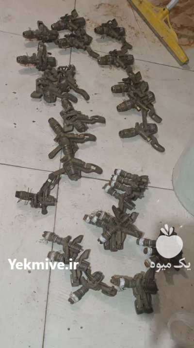 فروش سری آبپاش برنجی در چهاردانگه در گروه خرید و فروش آبپاش کشاورزی در یکمیوه -عکس1