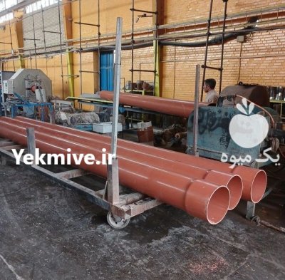 لوله جدار پلیکا مخصوص چاه آب در تهران در گروه خرید و فروش تجهیزات چاه کشاورزی در یکمیوه -عکس1