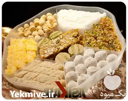 قیمت خرید انواع شیرینی ممتاز یزدی در گروه خرید و فروش بادام در یکمیوه -عکس1