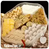 قیمت خرید انواع شیرینی ممتاز یزدی در گروه خرید و فروش بادام در یکمیوه