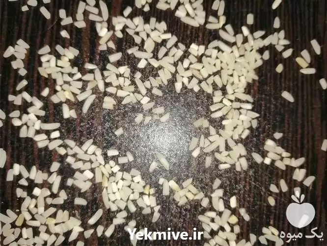فروش برنج نیم دانه هاشمی حتی در گروه خرید و فروش برنج در یکمیوه -عکس1