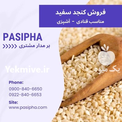 فروش کنجد سفید فروش کنجد قهوه در ری  در گروه خرید و فروش دانه های روغنی در یکمیوه -عکس1