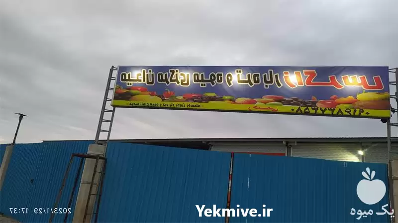 عرضه انواع میوه تره بار در اهواز در گروه خرید و فروش محصولات باغبانی در یکمیوه -عکس1