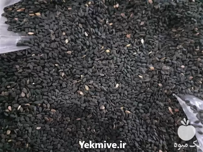 قیمت خرید قیمت کنجد سیاه اعلاء در تبریز در گروه خرید و فروش دانه های روغنی در یکمیوه -عکس1