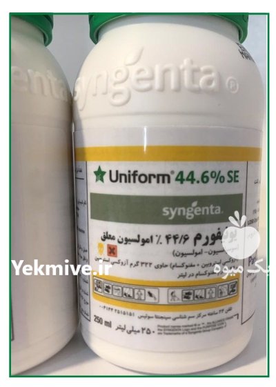 سم قارچ کش یونیفرم سینجنتا در ایوان  در گروه خرید و فروش انواع سم در یکمیوه -عکس1