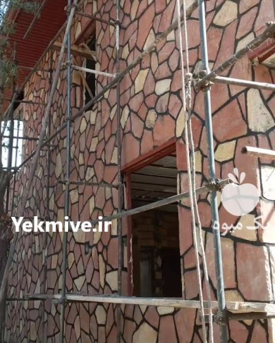 اجرای سنگ لاشه فروش سنگ لاشه در آبسرد در گروه سازنده در یکمیوه -عکس4