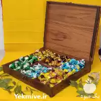 فروش عمده انواع جعبه چوبی شکلات در تهران در گروه خرید و فروش بسته بندی چوبی در یکمیوه
