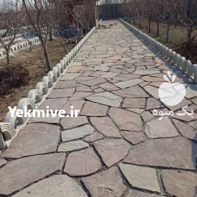 اجرای سنگ لاشه فروش سنگ لاشه در گروه سازنده در یکمیوه -عکس4
