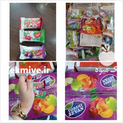 فروش لواشک لایه ای آلوچه لیوانی در گروه فرآورده های آلو و آلوچه در یکمیوه -عکس1