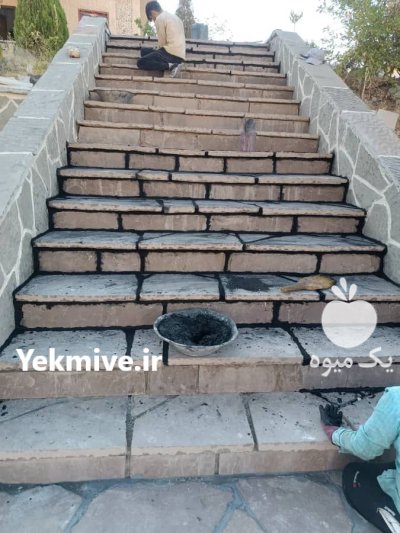 اجرای سنگ لاشه فروش سنگ لاشه در گروه سازنده در یکمیوه -عکس3