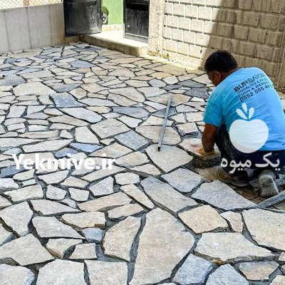اجرای سنگ مالون فروش سنگ مالون در آبسرد در گروه سازنده در یکمیوه -عکس1