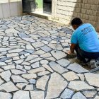 اجرای سنگ مالون فروش سنگ مالون در آبسرد در گروه سازنده در یکمیوه