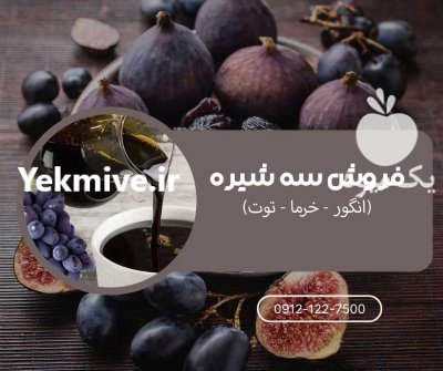 فروش سه شیره فروش چهار شیره در ری  در گروه عسل شیره و فرآورده ی مربا در یکمیوه -عکس1