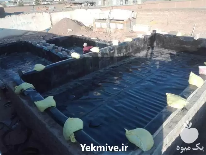 فروش طراحی و ساخت استخر آبیاری در اهواز در گروه خرید و فروش ژئوممبران و ژئوتکستایل در یکمیوه -عکس1