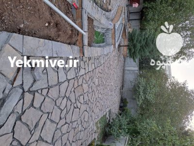 اجرای سنگ لاشه فروش سنگ لاشه در گروه سازنده در یکمیوه -عکس2