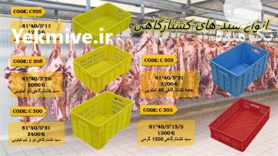 سبد کشتارگاهی درجه یک در رشت در گروه خرید و فروش انواع سبد در یکمیوه -عکس1