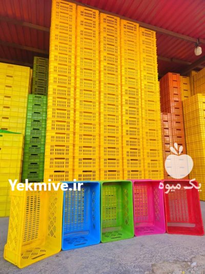 فروش انواع پالت سبد پلاستیکی در بندرگناوه در گروه خرید و فروش انواع سبد در یکمیوه -عکس3
