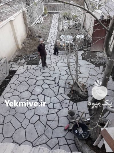 اجرای سنگ مالون فروش سنگ مالون در گروه سازنده در یکمیوه -عکس3