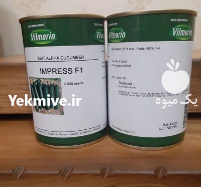 فروش بذر خیار ایمپرس ویلمورین در گرگان در گروه خرید و فروش بذر خیار در یکمیوه -عکس1