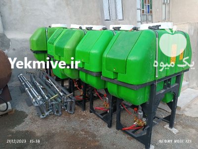 سمپاش 600 لیتری سنگاپور 3 تیکه در بیستون در گروه خرید و فروش سمپاش در یکمیوه -عکس1