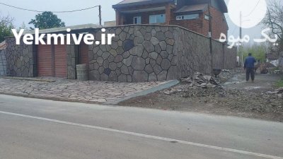 اجرای سنگ لاشه فروش سنگ لاشه در گروه سازنده در یکمیوه -عکس4