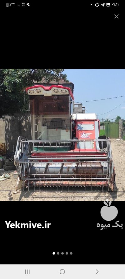 فروش کمباین سینا کولر دار 2019 در رشت در گروه خرید و فروش کمباین سینا در یکمیوه -عکس2