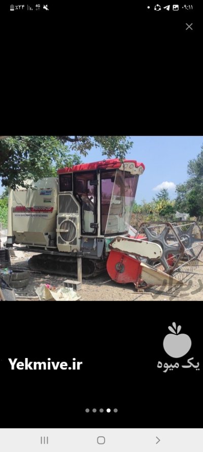 فروش کمباین سینا کولر دار 2019 در رشت در گروه خرید و فروش کمباین سینا در یکمیوه -عکس3