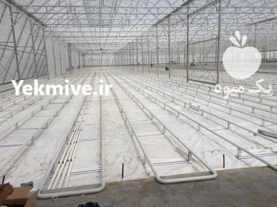فروش ساخت انواع سازه های گلخانه در آباده در گروه سازنده در یکمیوه -عکس1