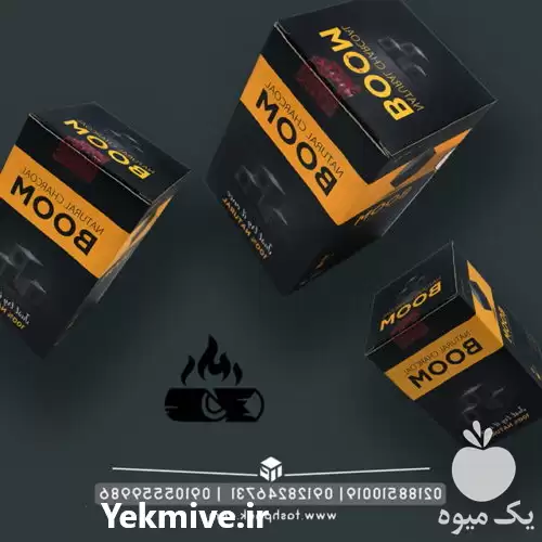 قیمت خرید جعبه زغال کارتن زغال در تهران در گروه خرید و فروش انواع بسته بندی کارتن در یکمیوه -عکس1