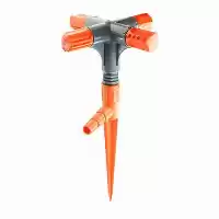 فروش آبپاش چرخشی فواره چهار شاخه در مشهد در گروه خرید و فروش آبپاش کشاورزی در یکمیوه