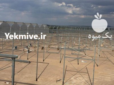 گلخانه اسپانیایی لوله گالوانیزه سازه در تبریز در گروه خرید و فروش سوله و سازه گلخانه در یکمیوه -عکس4